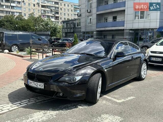 Чорний БМВ 6 Серія, об'ємом двигуна 3 л та пробігом 168 тис. км за 9000 $, фото 10 на Automoto.ua