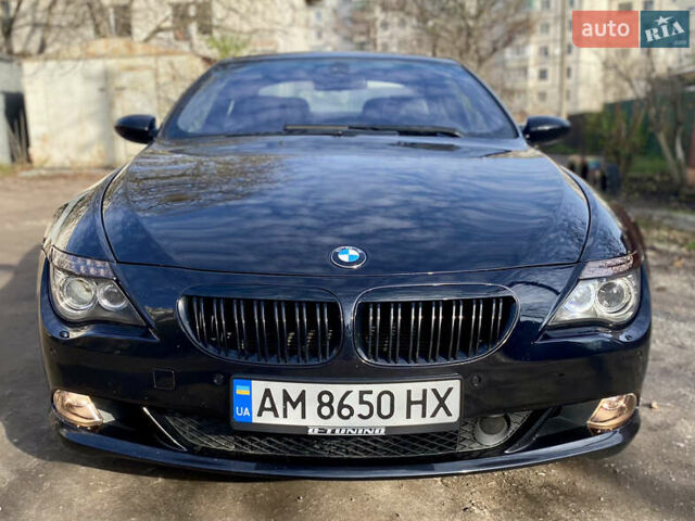 Черный БМВ 6 Серия, объемом двигателя 4.8 л и пробегом 240 тыс. км за 15000 $, фото 24 на Automoto.ua
