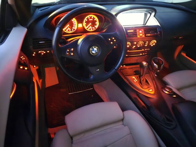 Черный БМВ 6 Серия, объемом двигателя 4.8 л и пробегом 175 тыс. км за 14800 $, фото 12 на Automoto.ua