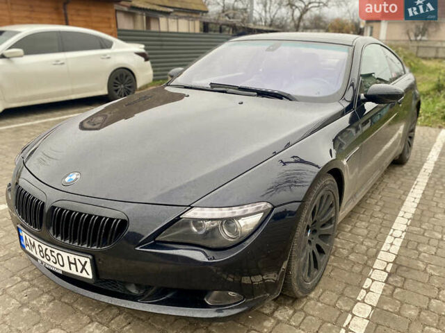 Черный БМВ 6 Серия, объемом двигателя 4.8 л и пробегом 240 тыс. км за 15000 $, фото 25 на Automoto.ua