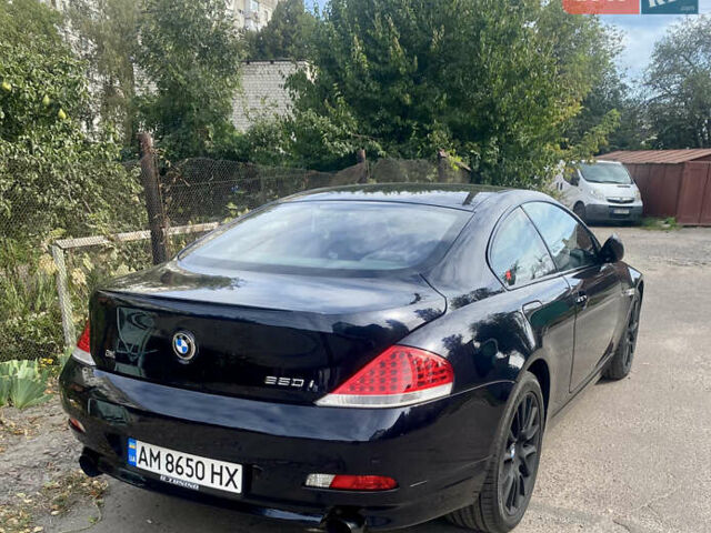 Черный БМВ 6 Серия, объемом двигателя 4.8 л и пробегом 240 тыс. км за 15000 $, фото 49 на Automoto.ua