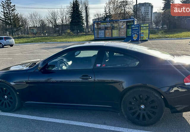 Черный БМВ 6 Серия, объемом двигателя 4.8 л и пробегом 240 тыс. км за 15000 $, фото 9 на Automoto.ua