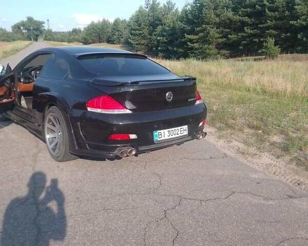 Черный БМВ 6 Серия, объемом двигателя 4.8 л и пробегом 160 тыс. км за 15200 $, фото 3 на Automoto.ua