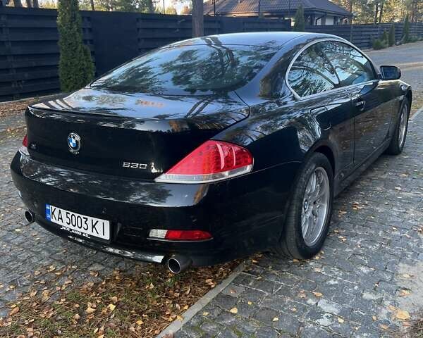 Черный БМВ 6 Серия, объемом двигателя 3 л и пробегом 186 тыс. км за 13900 $, фото 8 на Automoto.ua