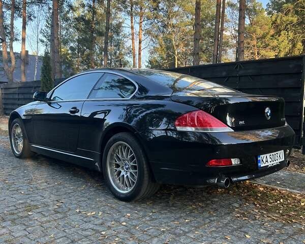 Черный БМВ 6 Серия, объемом двигателя 3 л и пробегом 186 тыс. км за 13900 $, фото 5 на Automoto.ua
