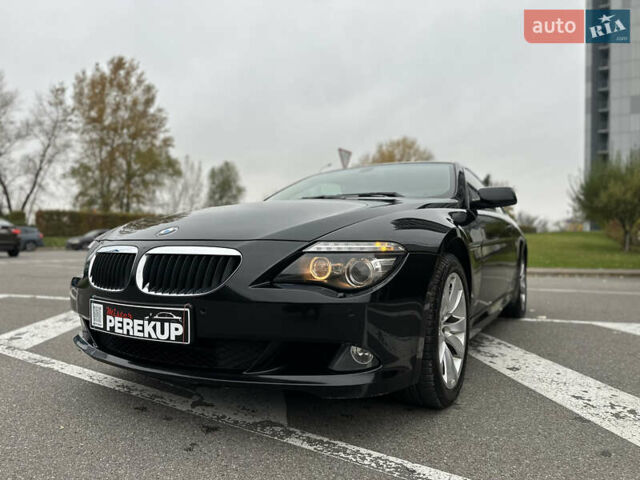 Черный БМВ 6 Серия, объемом двигателя 3 л и пробегом 130 тыс. км за 14199 $, фото 6 на Automoto.ua