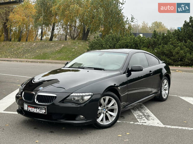 Черный БМВ 6 Серия, объемом двигателя 3 л и пробегом 130 тыс. км за 14199 $, фото 2 на Automoto.ua