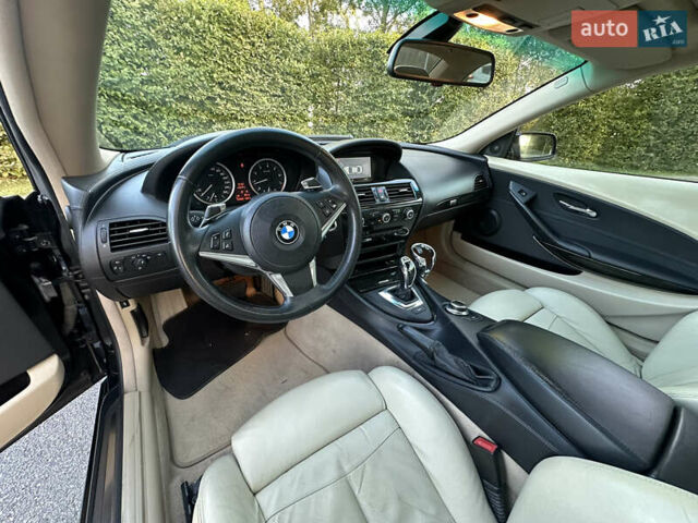 Черный БМВ 6 Серия, объемом двигателя 3 л и пробегом 130 тыс. км за 14199 $, фото 19 на Automoto.ua