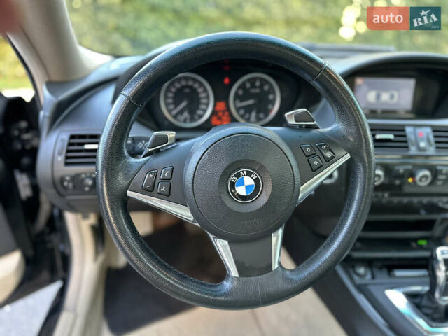 Черный БМВ 6 Серия, объемом двигателя 3 л и пробегом 130 тыс. км за 14199 $, фото 13 на Automoto.ua