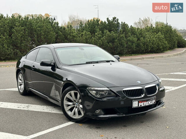 Черный БМВ 6 Серия, объемом двигателя 3 л и пробегом 130 тыс. км за 14199 $, фото 1 на Automoto.ua