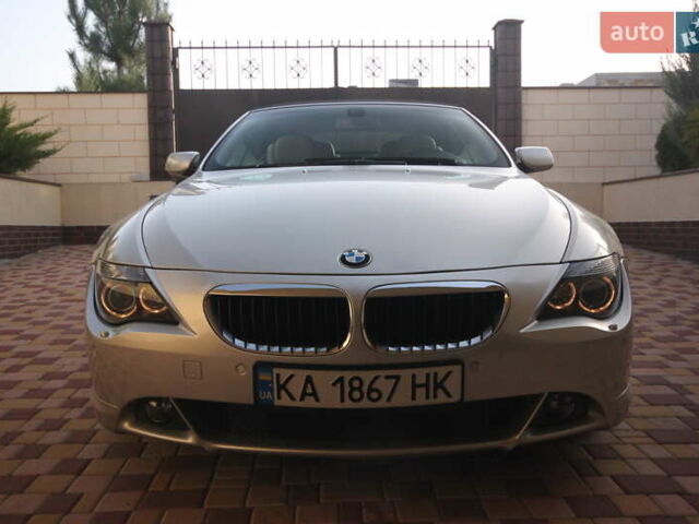 Серый БМВ 6 Серия, объемом двигателя 3 л и пробегом 52 тыс. км за 20999 $, фото 1 на Automoto.ua