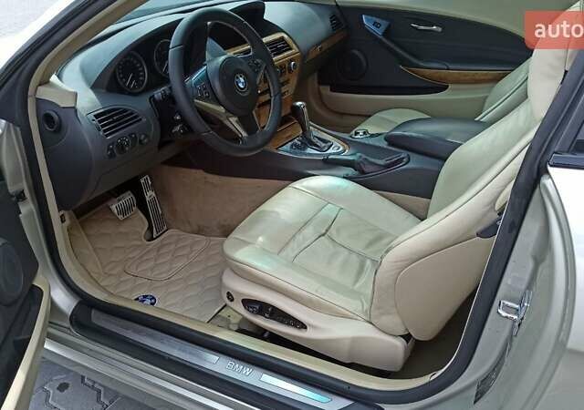 Серый БМВ 6 Серия, объемом двигателя 4.4 л и пробегом 223 тыс. км за 9700 $, фото 22 на Automoto.ua