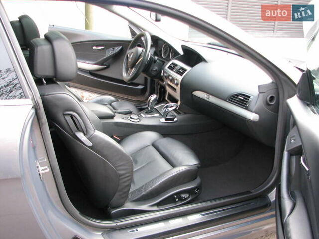 Серый БМВ 6 Серия, объемом двигателя 3 л и пробегом 170 тыс. км за 11900 $, фото 32 на Automoto.ua