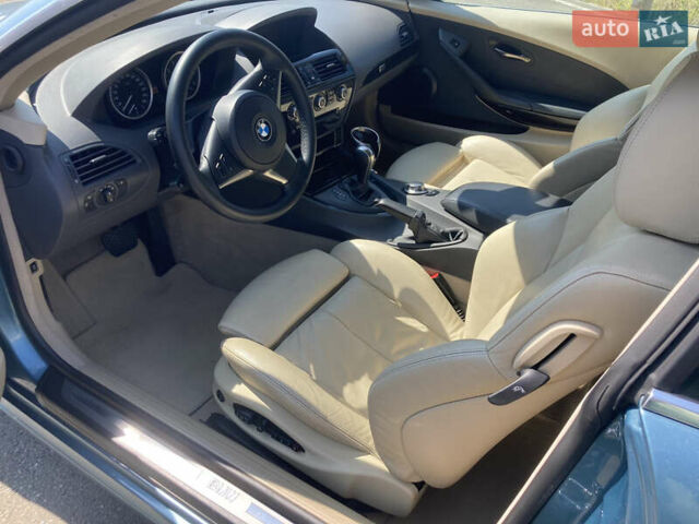 Синий БМВ 6 Серия, объемом двигателя 4.4 л и пробегом 158 тыс. км за 14400 $, фото 11 на Automoto.ua