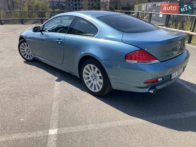 Синий БМВ 6 Серия, объемом двигателя 4.4 л и пробегом 158 тыс. км за 14400 $, фото 3 на Automoto.ua