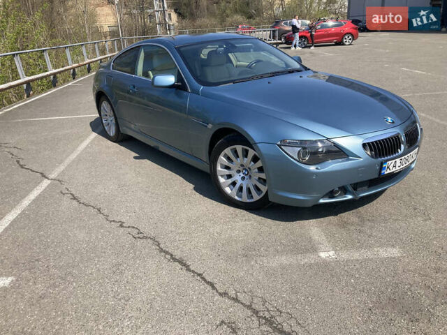 Синий БМВ 6 Серия, объемом двигателя 4.4 л и пробегом 158 тыс. км за 14400 $, фото 5 на Automoto.ua