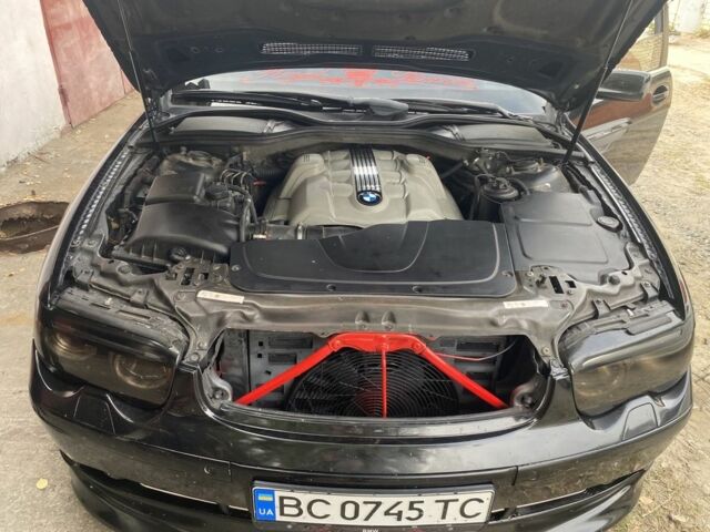 Черный БМВ 7 Серия, объемом двигателя 4.4 л и пробегом 356 тыс. км за 5199 $, фото 2 на Automoto.ua