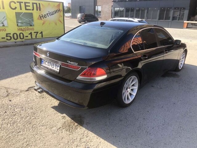 Черный БМВ 7 Серия, объемом двигателя 4.4 л и пробегом 356 тыс. км за 5199 $, фото 13 на Automoto.ua