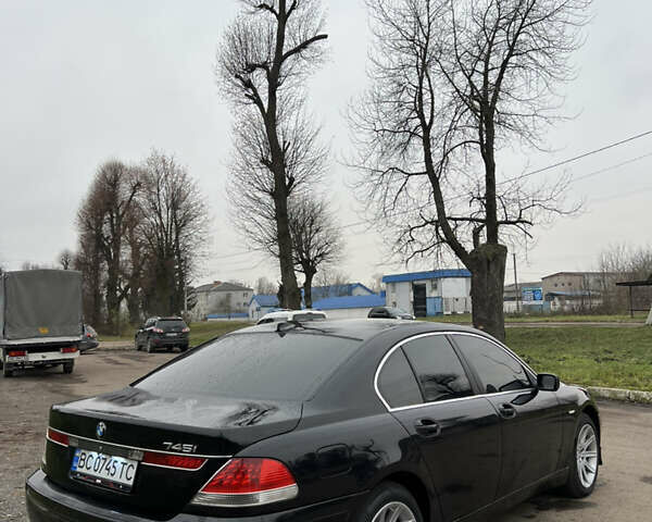 Черный БМВ 7 Серия, объемом двигателя 4.4 л и пробегом 358 тыс. км за 4599 $, фото 7 на Automoto.ua