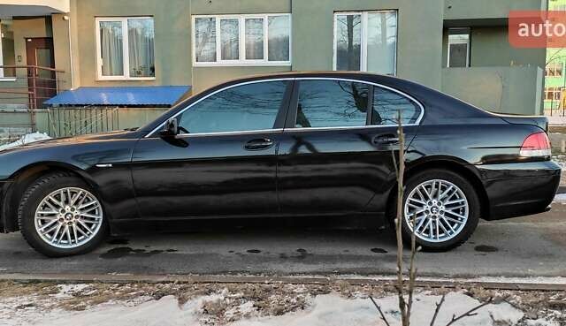 Черный БМВ 7 Серия, объемом двигателя 4.4 л и пробегом 167 тыс. км за 8699 $, фото 100 на Automoto.ua