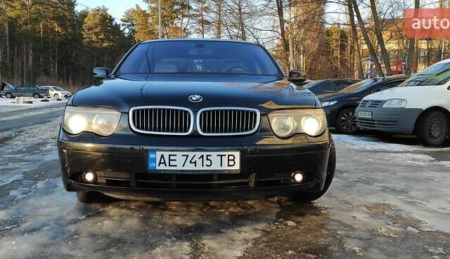 Черный БМВ 7 Серия, объемом двигателя 4.4 л и пробегом 167 тыс. км за 8699 $, фото 14 на Automoto.ua