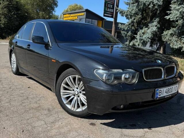 Черный БМВ 7 Серия, объемом двигателя 4.4 л и пробегом 462 тыс. км за 3900 $, фото 6 на Automoto.ua
