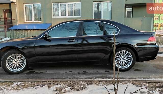 Черный БМВ 7 Серия, объемом двигателя 4.4 л и пробегом 167 тыс. км за 8699 $, фото 99 на Automoto.ua