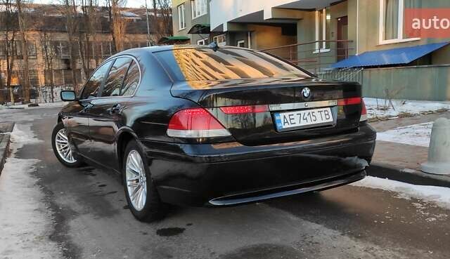 Черный БМВ 7 Серия, объемом двигателя 4.4 л и пробегом 167 тыс. км за 8699 $, фото 105 на Automoto.ua
