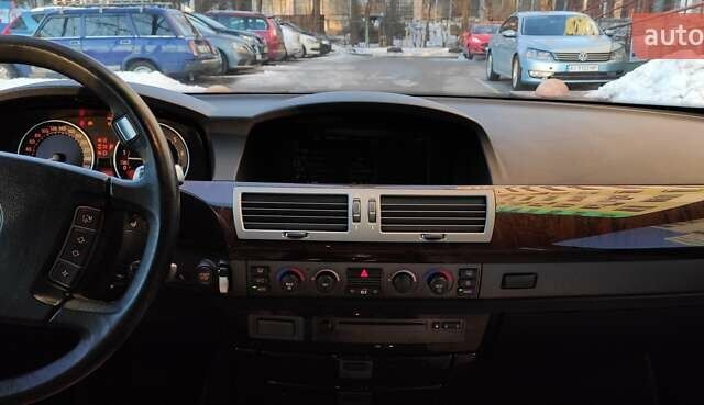 Черный БМВ 7 Серия, объемом двигателя 4.4 л и пробегом 167 тыс. км за 8699 $, фото 43 на Automoto.ua