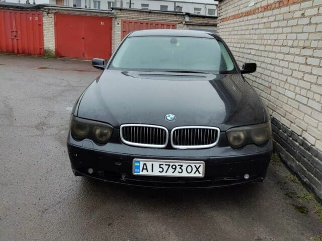 Черный БМВ 7 Серия, объемом двигателя 4.4 л и пробегом 200 тыс. км за 3500 $, фото 3 на Automoto.ua