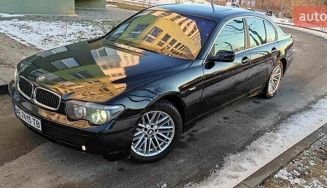 Черный БМВ 7 Серия, объемом двигателя 4.4 л и пробегом 167 тыс. км за 8699 $, фото 67 на Automoto.ua
