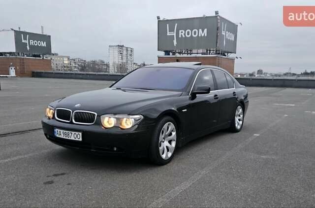 Черный БМВ 7 Серия, объемом двигателя 2.99 л и пробегом 465 тыс. км за 9300 $, фото 3 на Automoto.ua