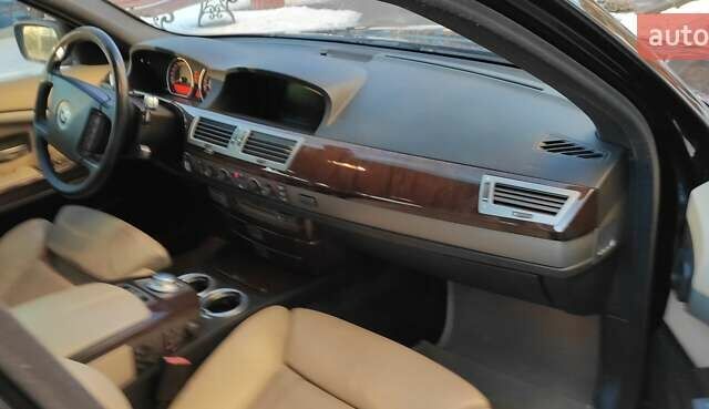 Черный БМВ 7 Серия, объемом двигателя 4.4 л и пробегом 167 тыс. км за 8699 $, фото 35 на Automoto.ua