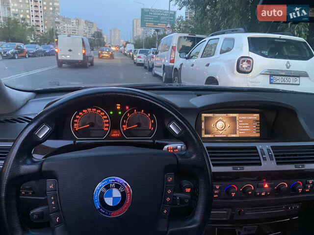 Черный БМВ 7 Серия, объемом двигателя 4.4 л и пробегом 285 тыс. км за 3800 $, фото 15 на Automoto.ua