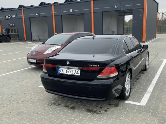 Черный БМВ 7 Серия, объемом двигателя 4.8 л и пробегом 310 тыс. км за 5500 $, фото 3 на Automoto.ua