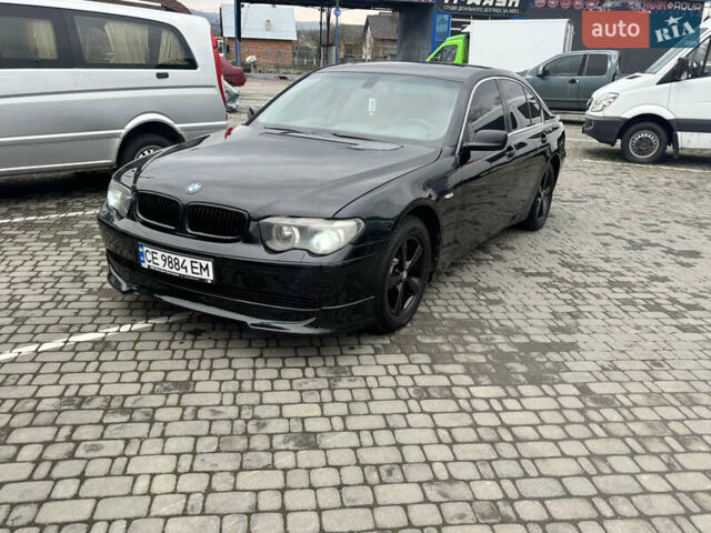 Черный БМВ 7 Серия, объемом двигателя 4.4 л и пробегом 400 тыс. км за 6500 $, фото 2 на Automoto.ua
