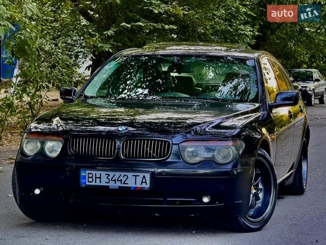 Черный БМВ 7 Серия, объемом двигателя 4.4 л и пробегом 277 тыс. км за 5600 $, фото 10 на Automoto.ua