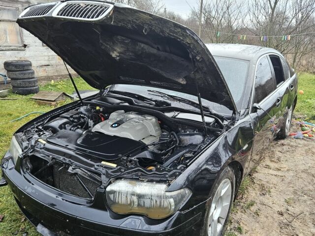 Черный БМВ 7 Серия, объемом двигателя 3 л и пробегом 300 тыс. км за 2700 $, фото 15 на Automoto.ua