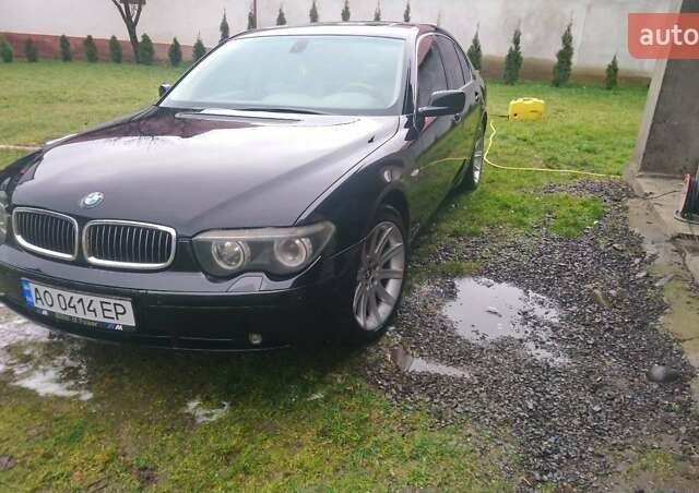 Черный БМВ 7 Серия, объемом двигателя 3 л и пробегом 299 тыс. км за 8000 $, фото 5 на Automoto.ua