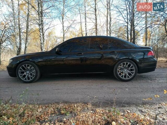 Черный БМВ 7 Серия, объемом двигателя 4.4 л и пробегом 282 тыс. км за 8000 $, фото 3 на Automoto.ua