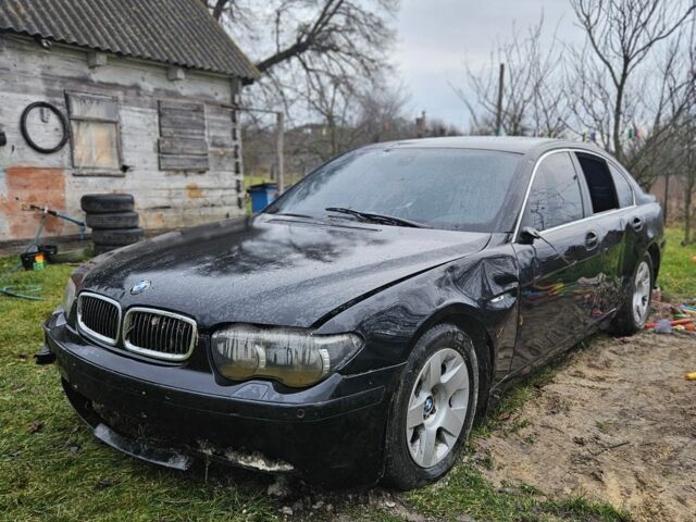 Черный БМВ 7 Серия, объемом двигателя 3 л и пробегом 300 тыс. км за 2700 $, фото 2 на Automoto.ua