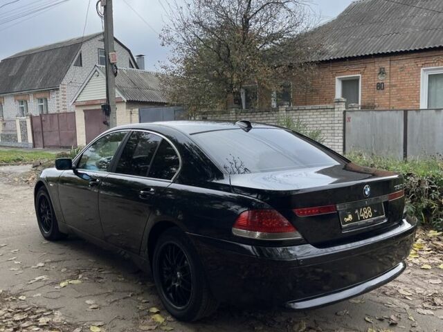 БМВ 7 Серия 2004 в Петропавловке на Automoto.ua Черный БМВ 7 Серия, объемом двигателя 3 л и пробегом 400 тыс. км за 4100 $, фото 5 на Automoto.ua