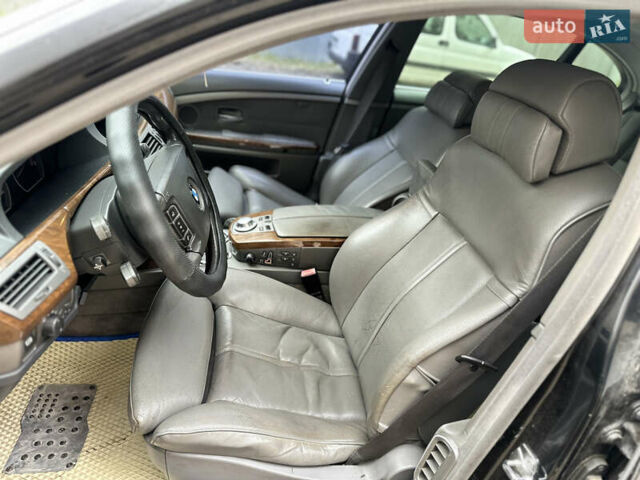 Черный БМВ 7 Серия, объемом двигателя 4.4 л и пробегом 262 тыс. км за 4200 $, фото 19 на Automoto.ua