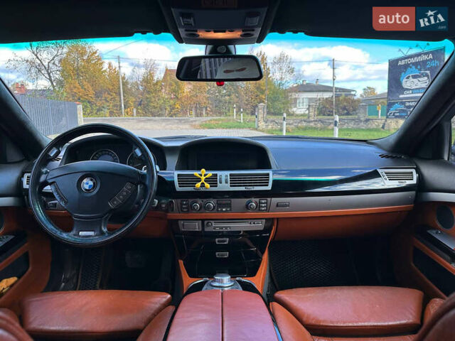 Черный БМВ 7 Серия, объемом двигателя 4 л и пробегом 403 тыс. км за 8500 $, фото 14 на Automoto.ua