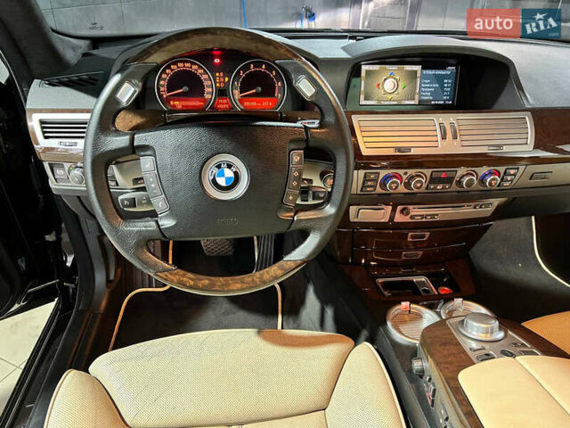 Черный БМВ 7 Серия, объемом двигателя 4.8 л и пробегом 152 тыс. км за 7999 $, фото 21 на Automoto.ua