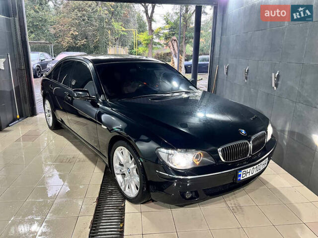 Черный БМВ 7 Серия, объемом двигателя 4.8 л и пробегом 152 тыс. км за 7999 $, фото 6 на Automoto.ua