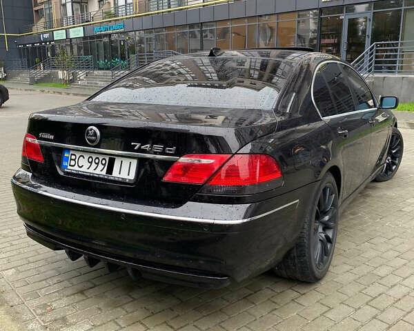 Черный БМВ 7 Серия, объемом двигателя 4.5 л и пробегом 282 тыс. км за 8499 $, фото 3 на Automoto.ua