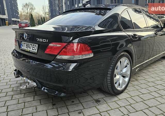 Чорний БМВ 7 Серія, об'ємом двигуна 4.8 л та пробігом 207 тис. км за 9999 $, фото 7 на Automoto.ua
