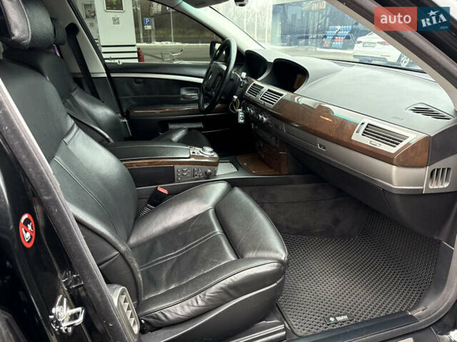 Черный БМВ 7 Серия, объемом двигателя 4.8 л и пробегом 270 тыс. км за 6750 $, фото 21 на Automoto.ua