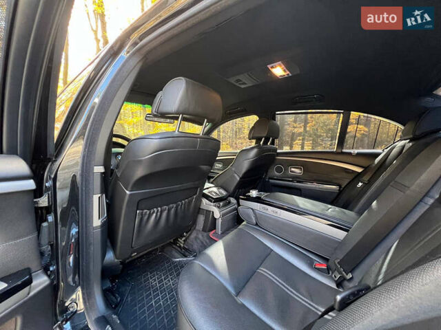 Черный БМВ 7 Серия, объемом двигателя 4.8 л и пробегом 205 тыс. км за 9000 $, фото 19 на Automoto.ua